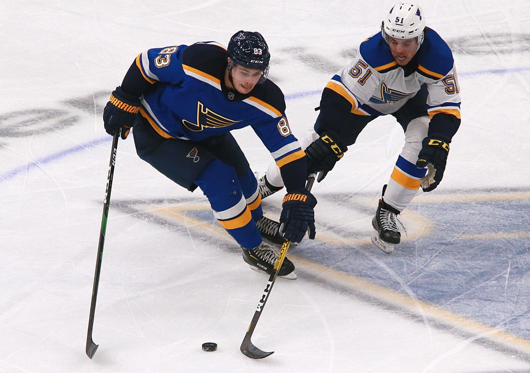 Blues hold first scrimmage at Enterprise